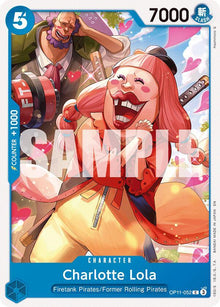 Charlotte Lola OP11-052 Common A Fist of Divine Speed One Piece Near Mint