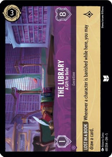 The Library - A Gift for Belle 68/204 Uncommon Shimmering Skies Lorcana NM