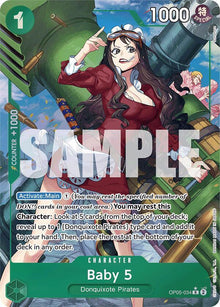 Baby 5 (Alternate Art) OP05-034 Premium Booster -The Best- One Piece Foil NM