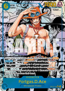 Portgas.D.Ace (119) (Super Alternate Art) OP13-119 Carrying On His Will One Piece Foil NM