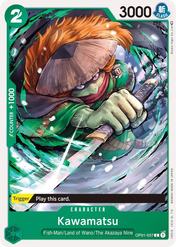 Kawamatsu OP01-037 Common Romance Dawn One Piece Near Mint