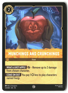 Munchings and Crunchings 33/204 Common Whispers in the Well Lorcana LP