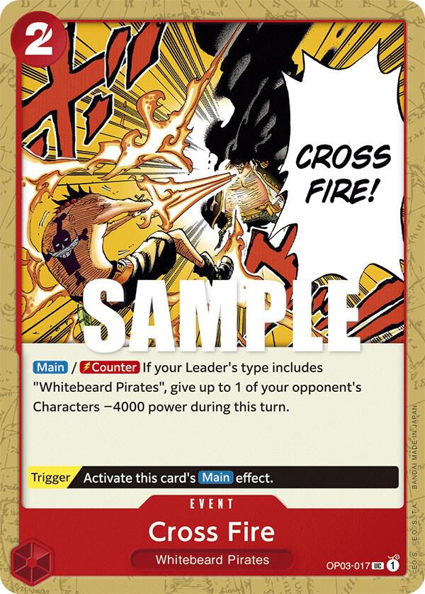Cross Fire OP03-017 Uncommon Pillars of Strength One Piece Near Mint