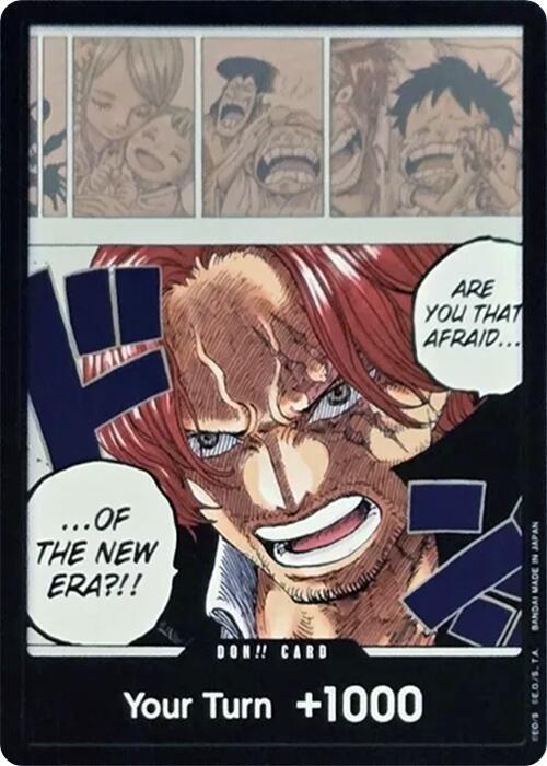 DON!! Card (Alternate Art) DON!! Emperors in the New World One Piece Foil NM
