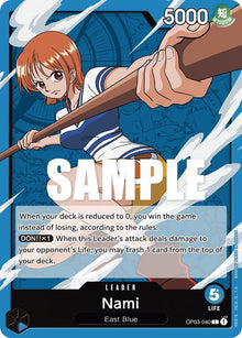 Nami (040) OP03-040 Leader Pillars of Strength One Piece Near Mint