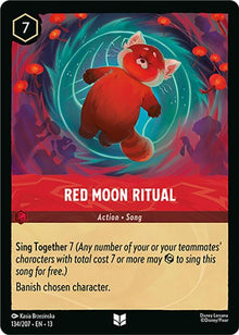 Red Moon Ritual 134/204 Uncommon Attack of the Vine! Lorcana Near Mint
