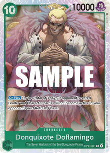 Donquixote Doflamingo (031) OP04-031 Kingdoms of Intrigue One Piece Foil NM