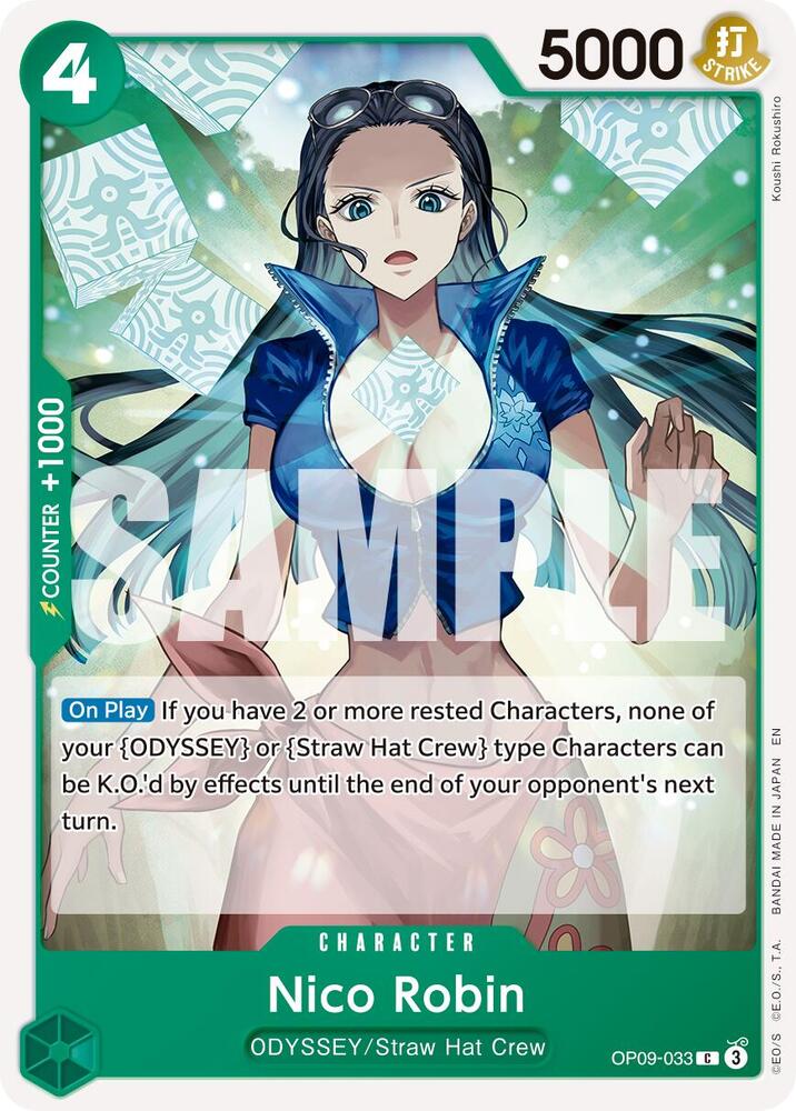 Nico Robin (Reprint) OP09-033 Premium Booster -The Best- Vol. 2 One Piece NM