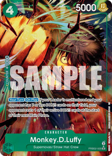Monkey.D.Luffy (Alternate Art) PRB02-005 Premium Booster -The Best- Vol. 2 One Piece Foil NM