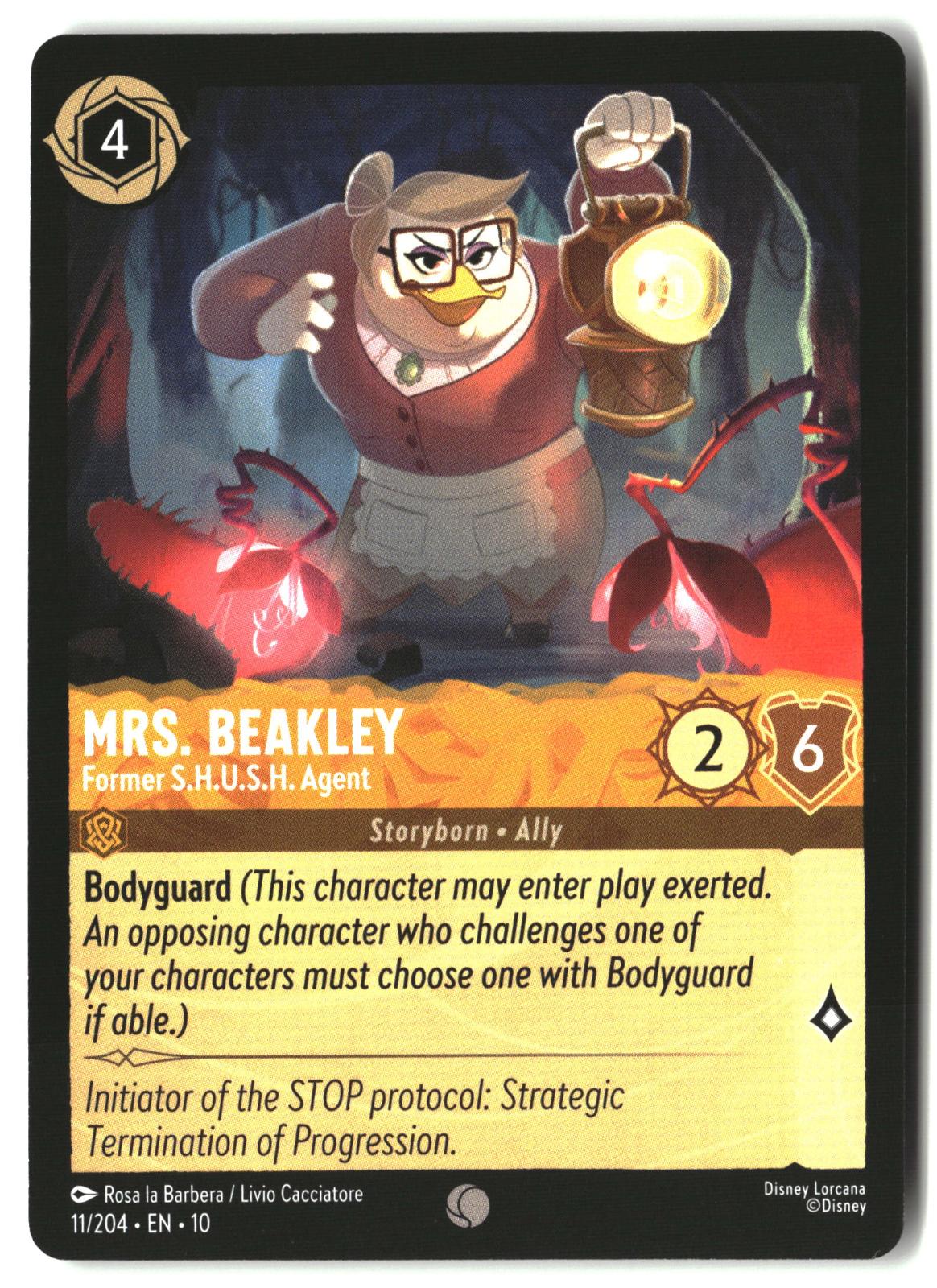 Mrs. Beakley - Former S.H.U.S.H. Agent 11/204 Whispers in the Well Lorcana LP