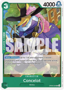 Concelot OP08-024 Uncommon Two Legends One Piece Near Mint