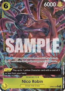 Nico Robin (107) (Parallel) OP09-107 Emperors in the New World One Piece Foil NM