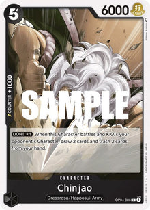 Chinjao OP04-086 Common Kingdoms of Intrigue One Piece Near Mint