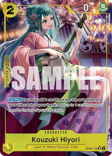 Kouzuki Hiyori (Alternate Art) OP06-106 Wings of the Captain One Piece Foil NM