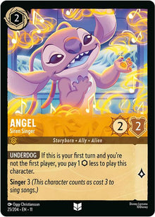 Angel - Siren Singer 25/204 Uncommon Winterspell Lorcana Near Mint
