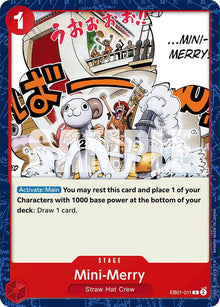 Mini-Merry EB01-011 Common Extra Booster: Memorial Collection One Piece NM