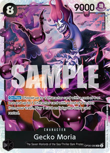 Gecko Moria (086) OP06-086 Super Rare Wings of the Captain One Piece Foil NM