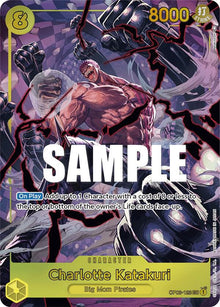 Charlotte Katakuri (123) (Alternate Art) OP03-123 Pillars of Strength One Piece Foil NM