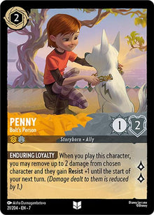 Penny - Bolt's Person 21/204 Uncommon Archazia's Island Lorcana Near Mint