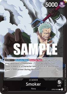 Smoker (093) OP02-093 Leader Paramount War One Piece Near Mint
