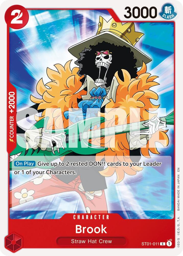 Brook (Reprint) ST01-011 Common Premium Booster -The Best- Vol. 2 One Piece NM