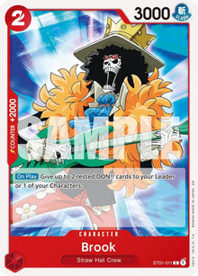 Brook (Reprint) ST01-011 Common Premium Booster -The Best- Vol. 2 One Piece NM