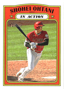 2021 Topps Heritage Shohei Ohtani baseball