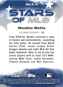 2026 Topps Mookie Betts Stars of MLB baseball
