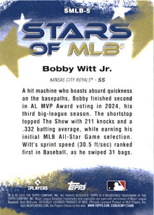 2026 Topps Bobby Witt Jr. Stars of MLB baseball