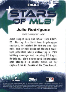 2026 Topps Julio Rodríguez Stars of MLB baseball