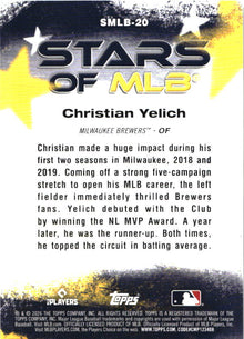 2026 Topps Christian Yelich Stars of MLB baseball