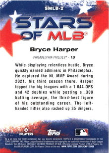 2026 Topps Bryce Harper Stars of MLB baseball