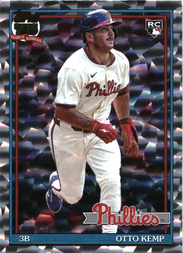 2026 Topps Otto Kemp 1991 Topps Baseball 35th Crackle Foil (Series One) baseball