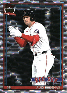 2026 Topps Alex Bregman 1991 Topps Baseball 35th Crackle (Series One) baseball