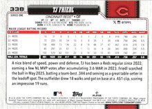 2026 Topps TJ Friedl Holo Foil baseball