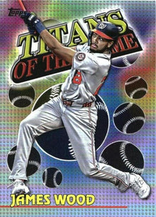 2026 Topps James Wood Titans of the Game baseball