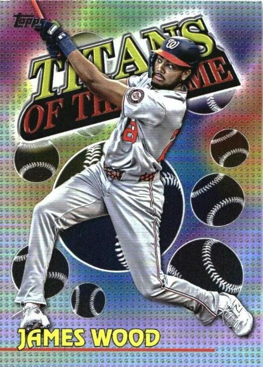 2026 Topps James Wood Titans of the Game baseball