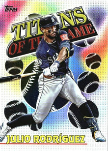 2026 Topps Julio Rodríguez Titans of the Game baseball