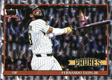 2026 Topps Fernando Tatis Jr. 1991 Topps Baseball Crackle Foil baseball