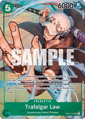 Trafalgar Law (047) (Parallel) OP01-047 Romance Dawn One Piece Foil NM
