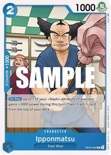 Ipponmatsu OP04-042 Common Kingdoms of Intrigue One Piece Near Mint