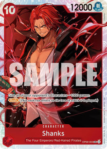 Shanks (Reprint) OP09-004 Premium Booster -The Best- Vol. 2 One Piece Foil NM