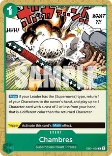 Chambres EB01-020 Common Extra Booster: Memorial Collection One Piece Near Mint