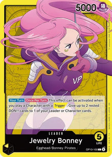 Jewelry Bonney (100) OP13-100 Leader Carrying On His Will One Piece Near Mint