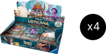 Disney Lorcana: Azurite Sea Booster Box Case 