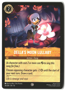 Della's Moon Lullaby 28/204 Common Whispers in the Well Lorcana Lightly Played
