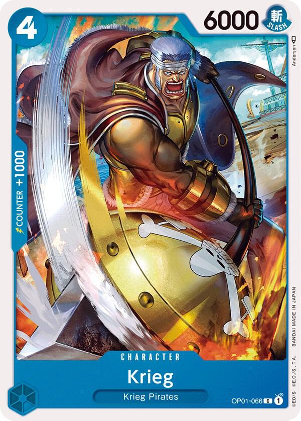 Krieg OP01-066 Common Romance Dawn One Piece Near Mint