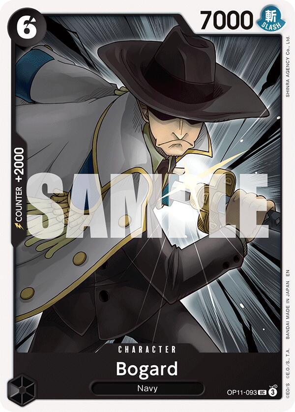 Bogard OP11-093 Uncommon A Fist of Divine Speed One Piece Near Mint
