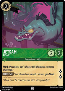 Jetsam - Riffraff 76/204 Common Into the Inklands Lorcana Near Mint