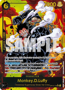 Monkey.D.Luffy (118) (Parallel) OP10-118 Royal Blood One Piece Foil NM